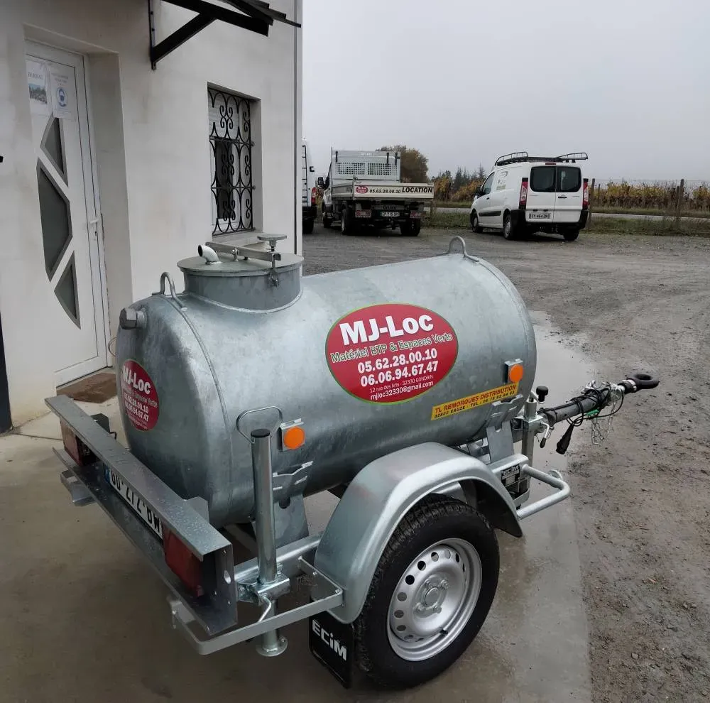 Remorque Citerne 500 L
