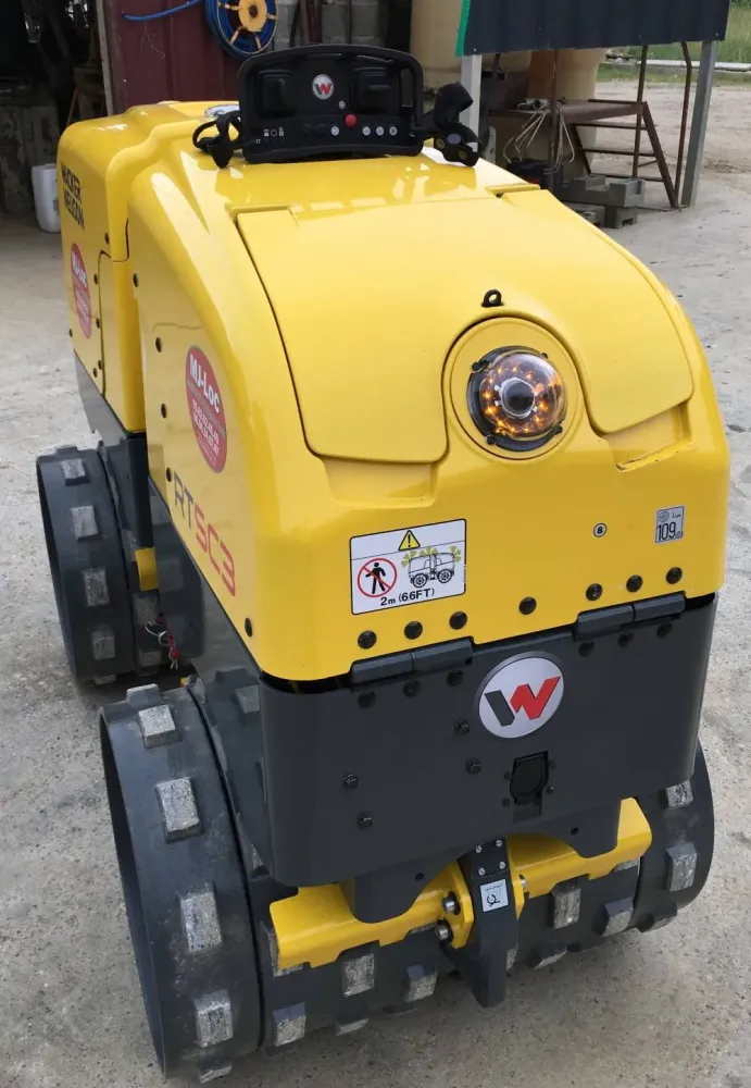 Rouleau de tranchée radiocommandé Wacker Neuson